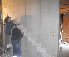 Изготовление бетонной лестницы 1